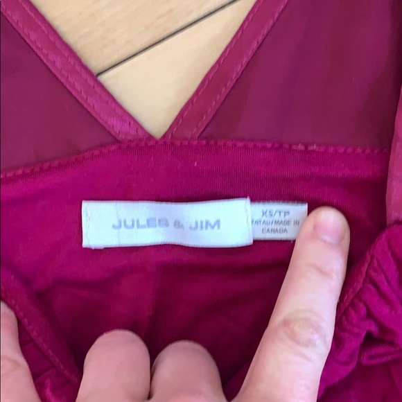 Magenta Julies & Jim top! - Picture 2 of 3